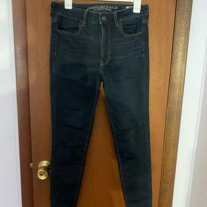 American eagle dark jeggings